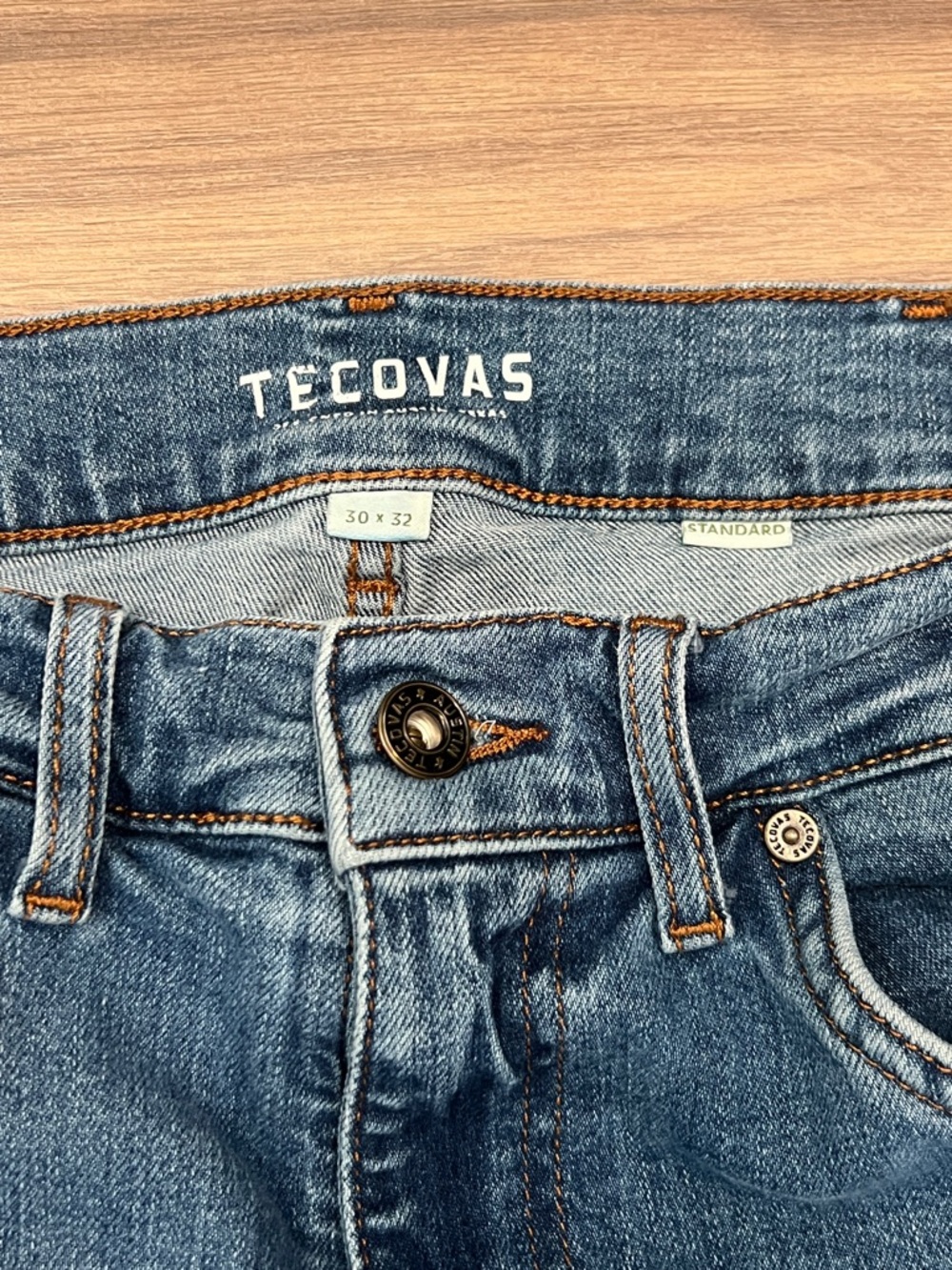 Tecovas Straight Jeans Standard Size 30 X 32 - Picture 2 of 13